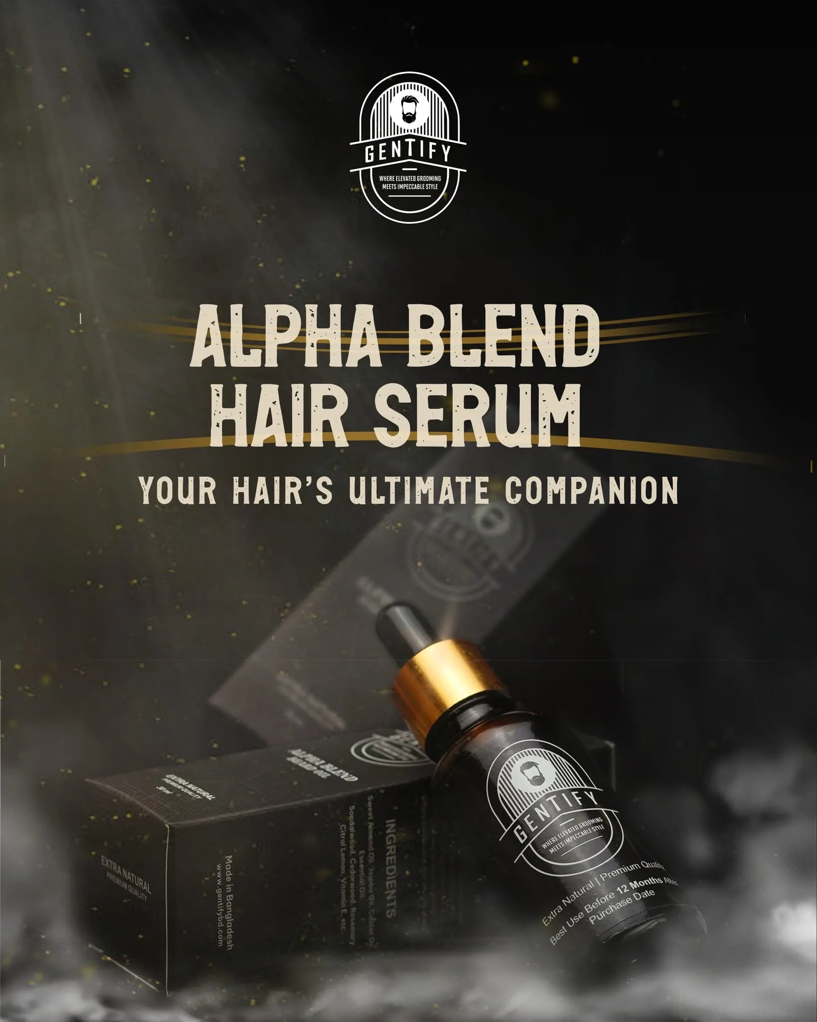 Why Gentify Alpha Blend Hair Serum Is The Best Treatment For Frizz Hair