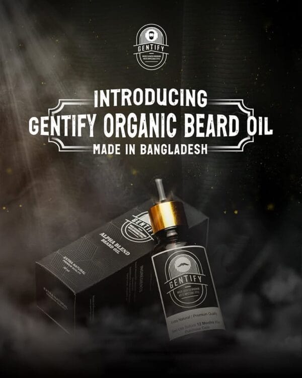 Gentify's Alpha Blend Beard Oil