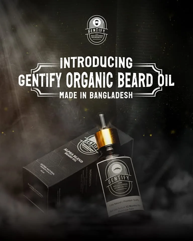 Why Use Gentify Alpha Blend Beard Growth Oil?