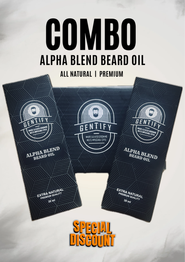 Alpha Blend Beard Oil Combo Pack