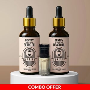 Beard Oil Combo Pack (2 Beard Oil + Perfume Oil Gift!)