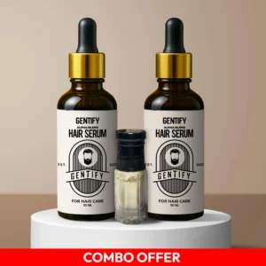 Hair Serum Combo Pack (2 Hair Serum + Perfume Oil Gift!)